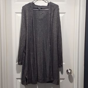 George oversized grey cardigan